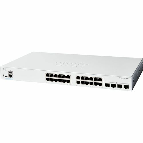 Cisco Catalyst 1300 C1300-24T-4X 24 Ports Manageable Ethernet Switch - 10 Gigabit Ethernet - 10/100/1000Base-T, 10GBase-X 