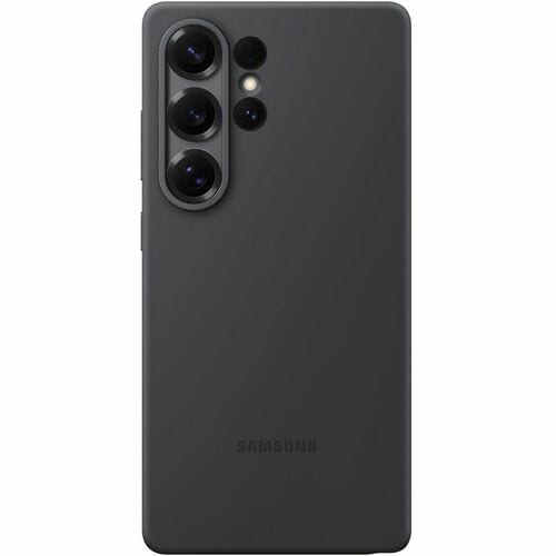 Samsung Case for Samsung Galaxy S25 Ultra Smartphone - Black - Silicone