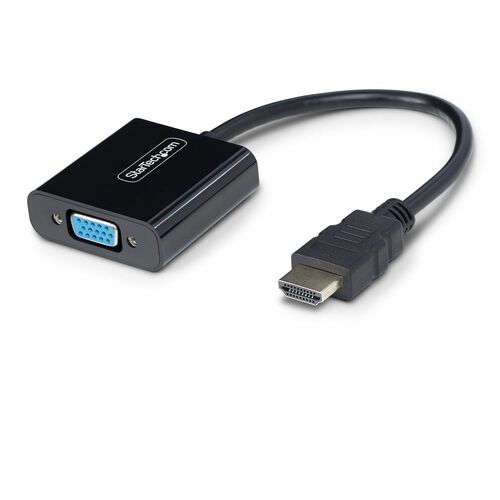 StarTech.com Video Adapter - 1 - 1 x HDMI Digital Audio/Video - Male - 1 x 15-pin HD-15 VGA - Female - 1920 x 1200 Support