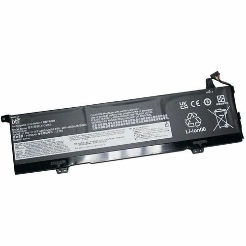 BTI L17C3PE0-BTI 11.25V 51.5WH LI-ION BATTERY L17C3PE0, 5B10Q39196, 5B10Q39197 - Compatible OEM: L17C3PE0, 5B10Q39196, 5B1