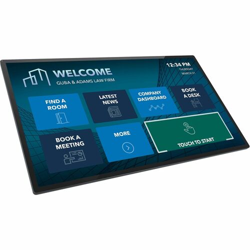 Elo 6554L 163.8 cm (64.5") LCD Digital Signage Display - 24 Hours/7 Days Operation - Energy Star - Touchscreen - 3840 x 21