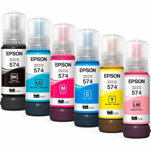 Botella de recarga de tinta Epson T574 - Negro - Inyección de tinta - 70 mL