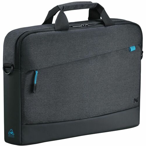 MOBILIS Carrying Case (Briefcase) for 35.6 cm (14") to 40.6 cm (16") Notebook, PC, Accessories - Black - Water Proof Botto