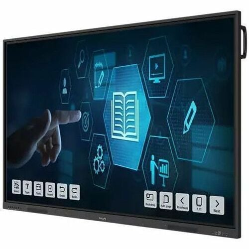 Philips E-Line 75BDL3152E 189.2 cm (74.5") 4K UHD LCD Collaboration Display - ARM Cortex A55 - 4 GB - Infrared (IrDA) - To