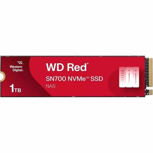 Unità stato solido WD Red WDS100T1R0C-68BDK0 - M.2 2280 Interno - 1 TB - PCI Express NVMe (PCI Express NVMe 3.0 x4) - NAS 