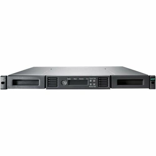 HPE StoreEver Tape Autoloader - 1 x Drive/8 x Cartridge Slot - LTO-8 - 1U - Rack-mountable - 1 Year - 12 TB (Native) / 30 