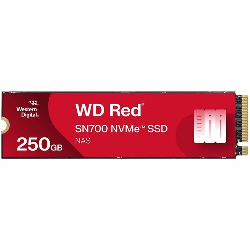 Unità stato solido WD Red WDS250G1R0C-68BDK0 - M.2 2280 Interno - 250 GB - PCI Express NVMe (PCI Express NVMe 3.0 x4) - NA