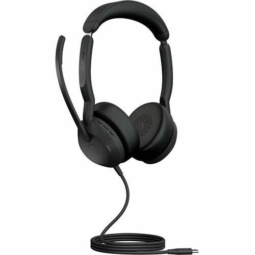 Casque Jabra Evolve2 50 - Câblé / Sans fil - Design Supra-auriculaire, Sur tête - Stéréo - Certification Microsoft Teams -