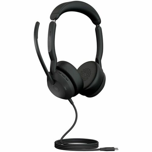 Jabra Evolve2 50 Wired/Wireless On-ear Stereo Headset - Microsoft Teams Certification - Binaural - Supra-aural - 3000 cm -