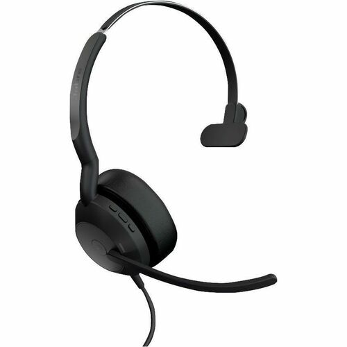Jabra Evolve2 50 Wired/Wireless On-ear Mono Headset - Microsoft Teams Certification - Monaural - Supra-aural - 3000 cm - B