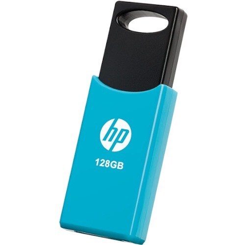 HP v212b 128 GB USB 2.0 Typ A Flash-Laufwerk - Blau - 2 Jahr(e) Garantie