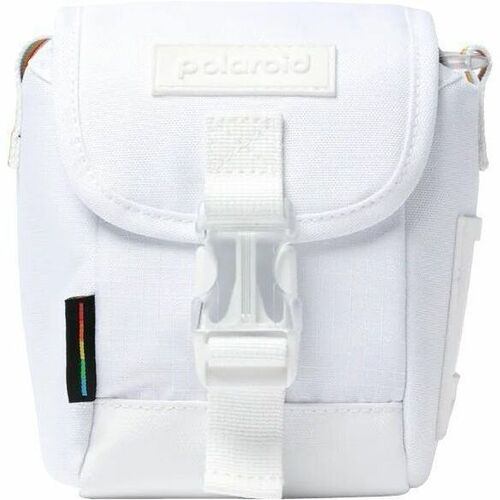 Polaroid Carrying Case (Flap) Polaroid Camera - White Spectrum - MicroFiber Interior Material - Shoulder Strap - 180 mm He