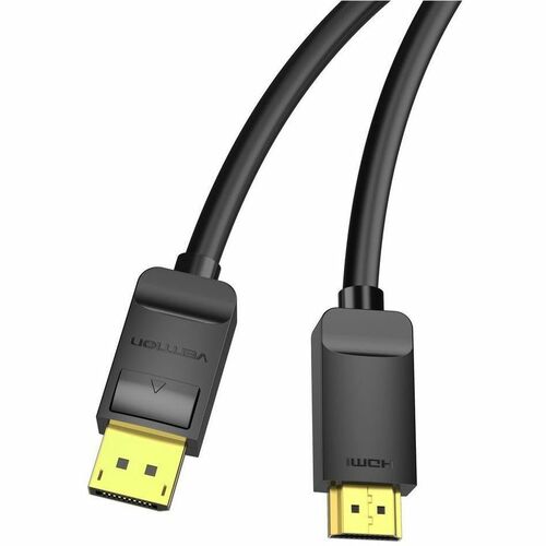Vention HAD 1.50 m DisplayPort/HDMI A/V Cable - Cable for Audio/Video Device, Computer, Monitor, TV, Projector - First End
