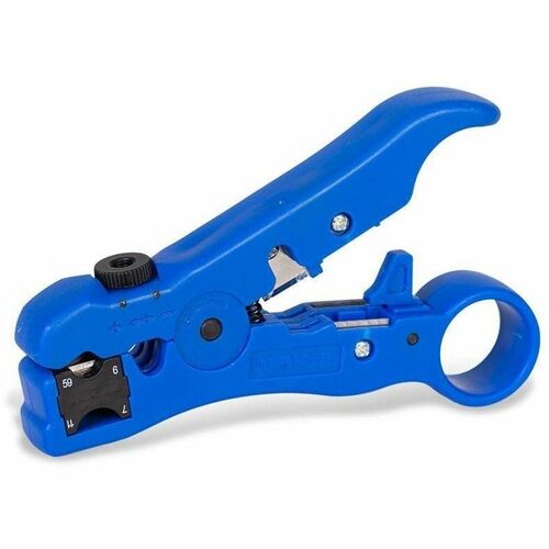 Vention Stripping Tool - 124 mm Length - Blue - Aluminium - Insulated, Comfortable Handle, Comfortable Grip, Anti-shock, N