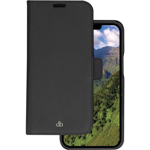 dbramante1928 ApS New York Carrying Case (Wallet) Apple iPhone 14 Pro Max Smartphone - Night Black - Impact Resistant - Fu
