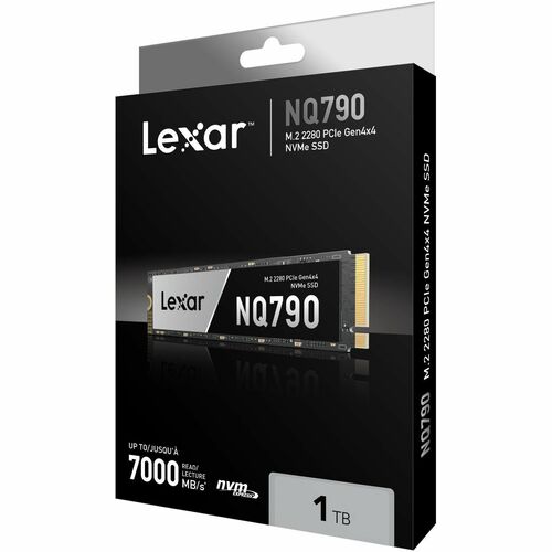 Lexar NQ790 1 TB Solid State Drive - M.2 2280 Internal - PCI Express NVMe (PCI Express NVMe 4.0 x4) - Desktop PC, Notebook