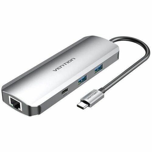 Vention TOMHB Docking Station for Hard Drive, U Disk, Tablet, Keyboard, Gaming Console, Cellular Phone, Smartphone, Notebo