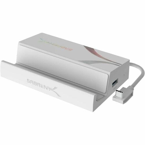Sabrent USB Type-C 6-Port Docking Station - for Display Screen, Keyboard, Mouse, Flash Drive, Smartphone, Tablet, Notebook