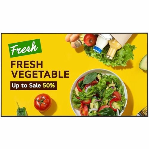 LG 65'' UV5N-E UHD Digital Signage with BrightSignOS™ - 65" - In-plane Switching (IPS) Technology - 24 Hours/7 Days Operat