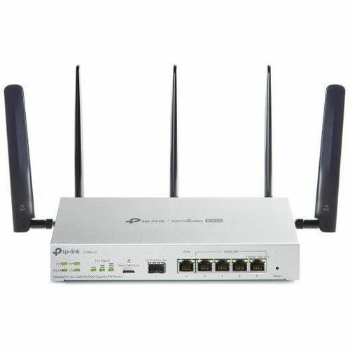 Omada Pro G36W-4G Wi-Fi 6 IEEE 802.11ax 1 SIM Ethernet, Mobilfunk Modem/Wireless Router - 4G+ - LTE 2100, LTE 1800, LTE 85