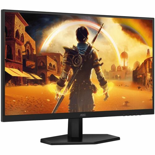 AOC 27G42E 27" Class Full HD Gaming LED Monitor - Black, Red - 68.6 cm (27") Viewable - Fast IPS - LED Backlight - 1920 x 