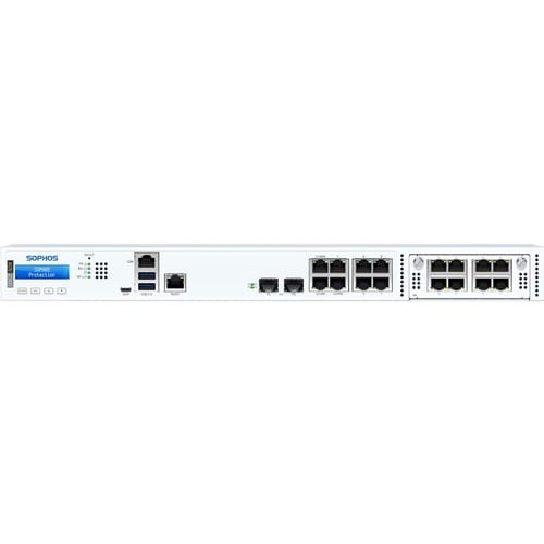 Sophos XGS 2300 Aplicação de Firewall/segurança de rede - 8 Porta - 10/100/1000Base-T - Gigabit Ethernet - 8 x RJ-45 - 3 T