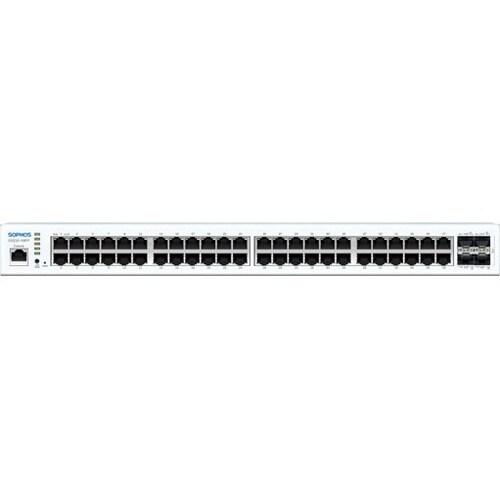 Sophos 100 CS110-48FP 48 Portas Gerenciável Comutador Ethernet - Gigabit Ethernet, Ethernet de 10 Gigabit - 10/100/1000Bas