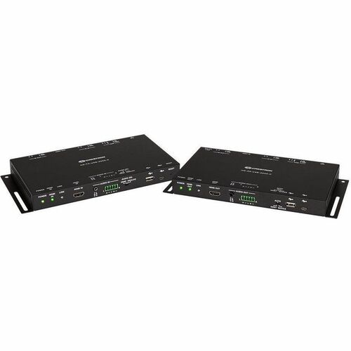 Crestron HD-EXT-USB-2000-C Video Extender Transmitter/Receiver - Wired - Yes - 100 m Range - 4 x Network (RJ-45) - 4 x USB