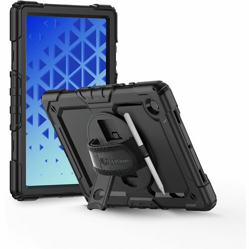 MAXCases Extreme Shield for Samsung Galaxy Tab A9 8.7" (MFG# SM-X110NZAAXAR) (Black) - Dirt Resistant, Drop Resistant, Scr