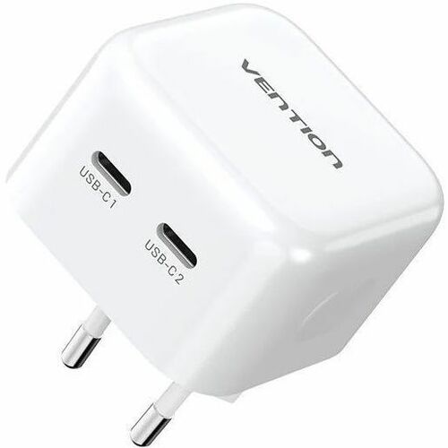 Vention FBPWO 35 W AC Adapter - Box - Universal Adapter - 2 USB Type-C - For MacBook Air, Notebook, Tablet PC, Switch - 12