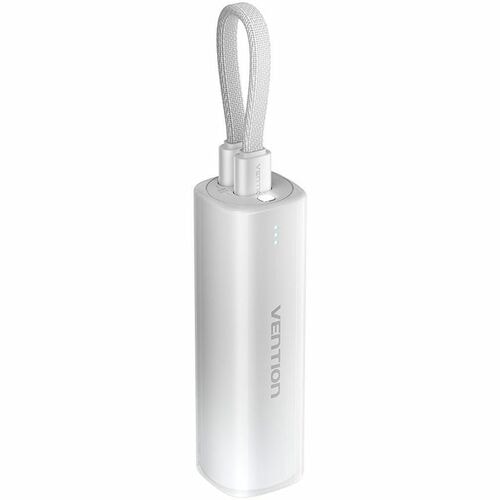 Vention FHW Power Bank - Gradient Gray - For iPhone - 1 x Type-C 20W - Lithium Polymer (Li-Polymer) - 5000 mAh - 20 W - 3 