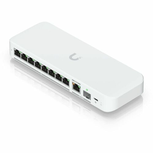 Ubiquiti Flex Ethernet Switch - 9 Ports - 2.5 Gigabit Ethernet, 10 Gigabit Ethernet - 2.5GBase-T, 10GBase-T, 10GBase-X - 2