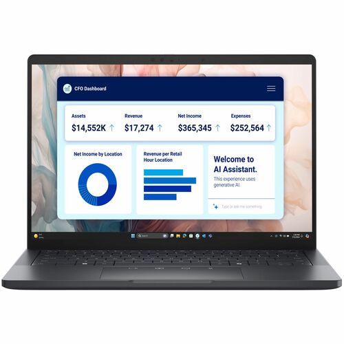 Dell Pro 13 Premium PA13250 - 13.3in FHD+ 1920x1200 - Ultra 5 238V vPro CoPilot+ - 32GB RAM Onboard - 512GB SSD - Backlit 