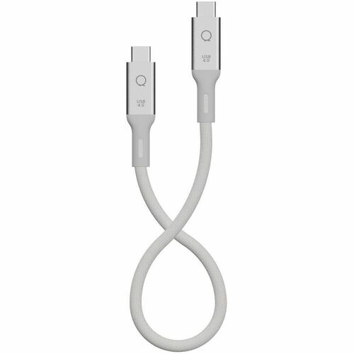 LINQ ProCable 30 cm USB4 Data Transfer Cable - Cable for External Hard Drive, Docking Station, Notebook, Monitor, Charger,