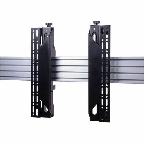 B-Tech System X Mounting Arm for Video Wall, Display Screen, Mounting Rail, Flat Panel Display - Landscape/Portrait - Heig