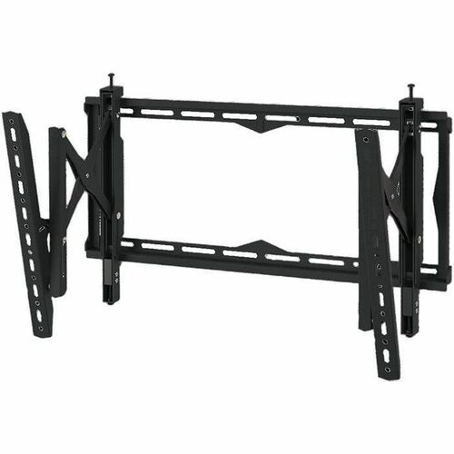 B-Tech Elements Wall Mount for Flat Panel Display, Display Screen - Black - Height Adjustable - 190.5 cm (75") Screen Supp
