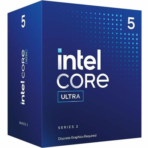 Intel Core Ultra 5 225f Deca-Core 4,90 GHz Prozessor - Box - 20 MB L3 Cache - 22 MB L2 Cache - 64-Bit-Verarbeitung - Socke