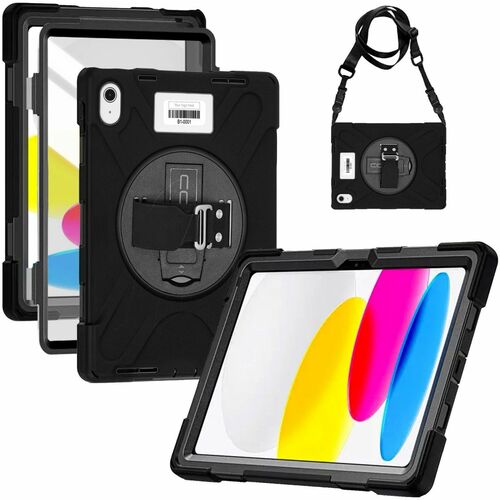 CODi Rugged iPad 11" (A16)/iPad 10.9" (10th Generation) Case w/ Integrated Screen Protector - Drop Resistant & Shock Absor