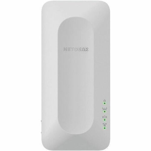 Netgear EAX17 Dual Band Wi-Fi 6 IEEE 802.11 a/b/g/n/ac/ax/i 3 Gbit/s Wireless Range Extender - 2.40 GHz, 5 GHz - 3 x Inter