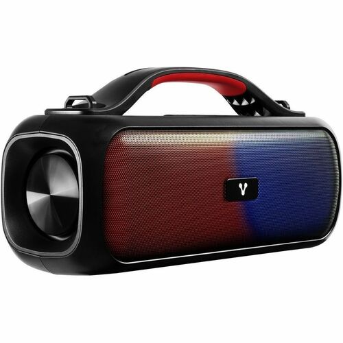 Vorago BSP-440 Pórtatil Bluetooth Sistema de Altavoces - 20W RMS - Negro - 80Hz a 16kHz - Batería Recargable - USB - 1