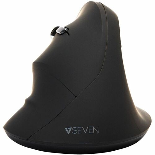 V7 MW400L Mouse - Radio Frequency - USB - Optical - 6 Button(s) - Black - Wireless - 6.10 m - 2.40 GHz - 1600 dpi - Scroll