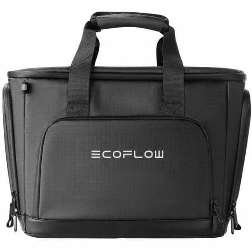 Ecoflow DELTA Carrying Case Travel - Black - Water Proof, Wear Resistant, Knock Resistant, Scrape Resistant, Weather Proof