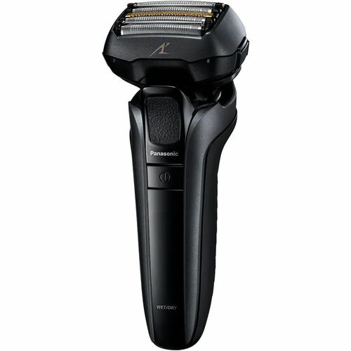 Panasonic ES-LV6U Shaver - Black - 5 x Stainless Steel Blades - 0.83 Hour Maximum Battery Run Time - 1 Hour Maximum Batter
