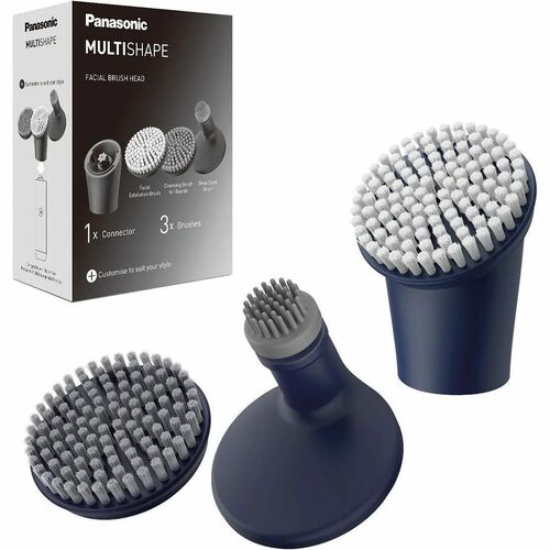 Panasonic Facial Brush Replacement Head - 7.6 cm Height x 5.3 cm Width x 4.8 cm Depth - 1 Piece