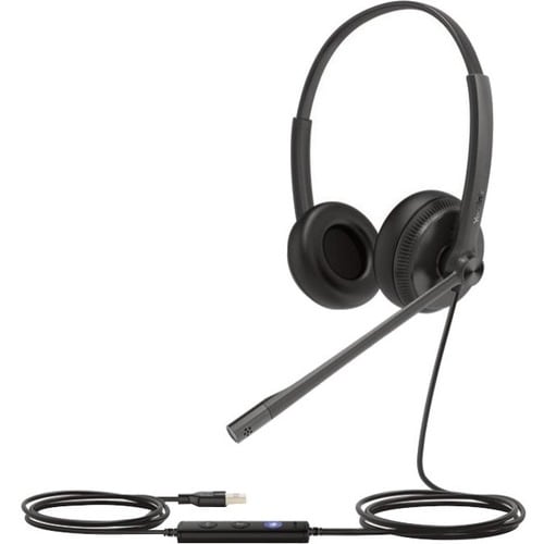 UH34 Dual MS Teams USB Wired Headset with Noise-Canceling Microphone