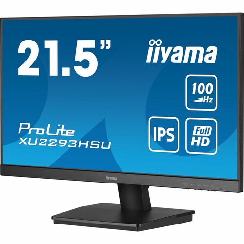 iiyama ProLite XU2293HSU-B7 22" Class Full HD LED Monitor - 16:9 - Matte Black - 54.6 cm (21.5") Viewable - In-plane Switc