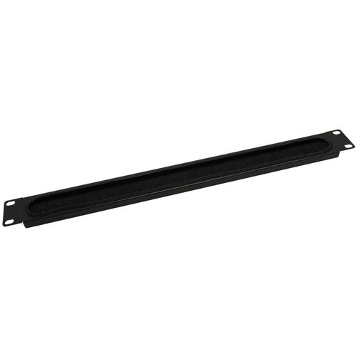Tripp Lite series SR1UBRUSH Cable Organizer - Cable Pass-through - 1U Rack Height