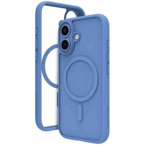 dbramante1928 ApS Grenen Case for Apple iPhone 16 Smartphone - Indigo - Drop Resistant, Damage Resistant, Impact Resistant