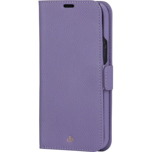 dbramante1928 ApS New York Carrying Case (Wallet) Apple iPhone 13 Pro Max Smartphone - Daybreak Purple - Impact Resistant 