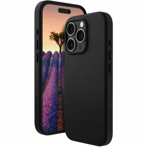 dbramante1928 ApS Roskilde Case for Apple iPhone 16 Pro Smartphone - Black - Dust Resistant - Wireless Charging Compatible